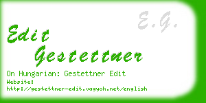 edit gestettner business card